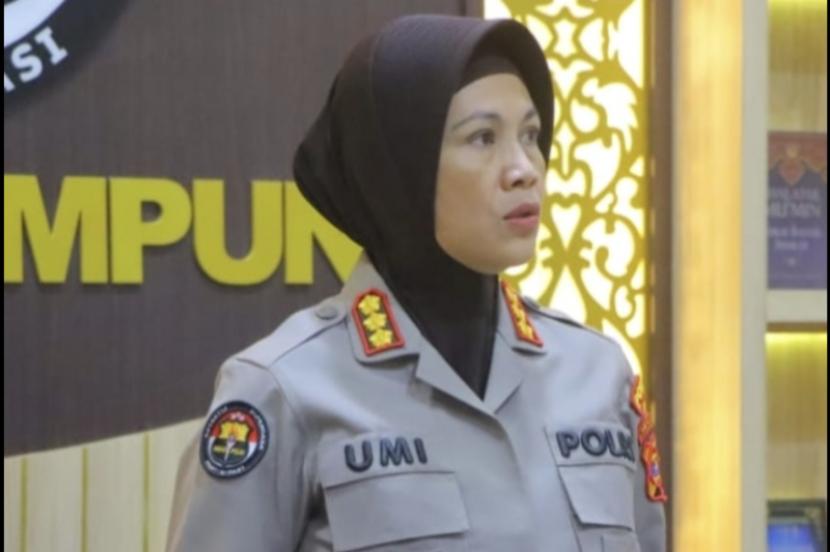 Kabid Humas Polda Lampung, Kombes Umi Fadilah Astutik.