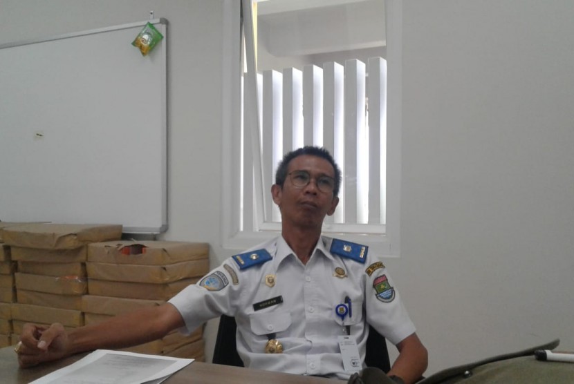 Kabid Lalu Lintas Dishub Kabupaten Tangerang, Norman Daviq, Rabu (14/11).