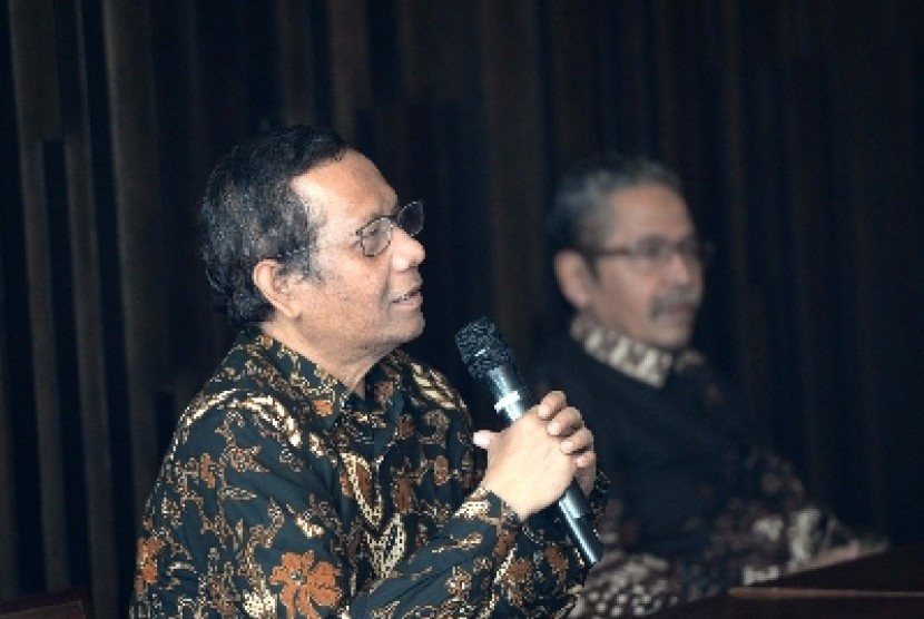 Kader Nahdlatul Ulama (NU) sekaligus mantan ketua MK Mahfud MD.