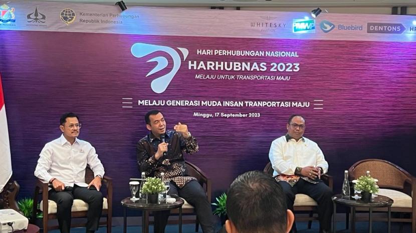 Kadin Indonesia Bidang Perhubungan menggelar Focus Group Discussion (FGD) dengan tema Melaju Generasi Muda Insan Transportasi Maju” yang bertempa di Kadin Lounge, Menara Kadin Indonesia Jakarta, pada Ahad (17/9/2023).