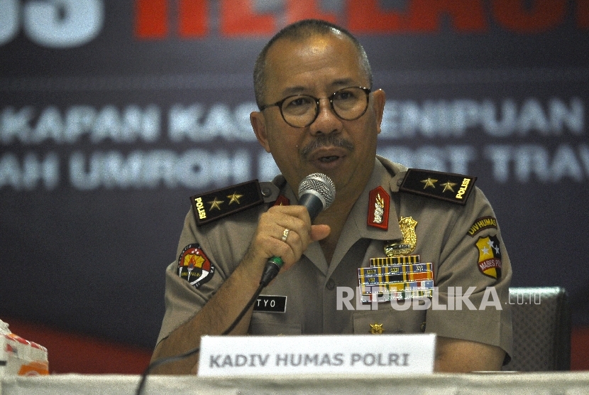 A spokesman of the Indonesian Police Inspector General Pol. Setyo Wasisto