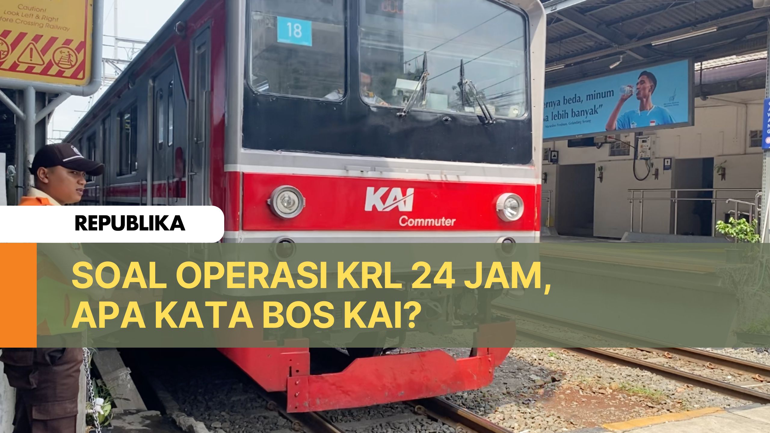 Soal Operasi KRL 24 Jam, Apa Kata Bos KAI?