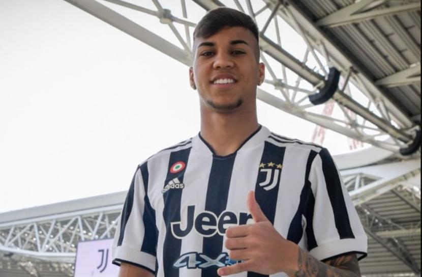Pemain muda Juventus, Kaio Jorge, yang dipinjamkan ke klub Frosinone.