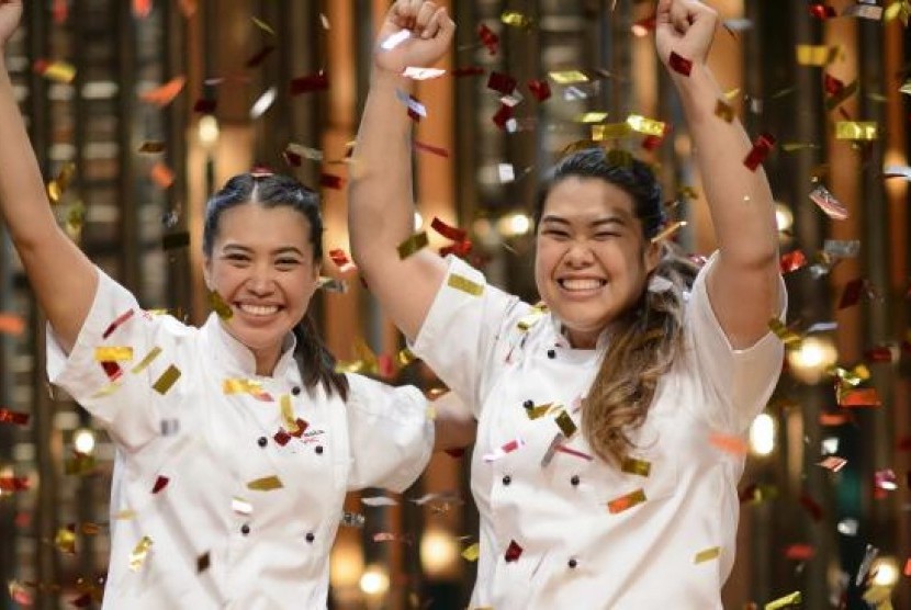 Kakak beradik Tasia Seger dan Gracia Seger memenangkan lomba masak My Kitchen Rules di Australia,  