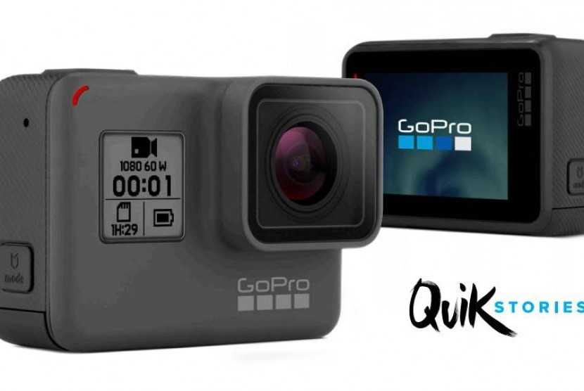 Kamera GoPro. Ilustrasi