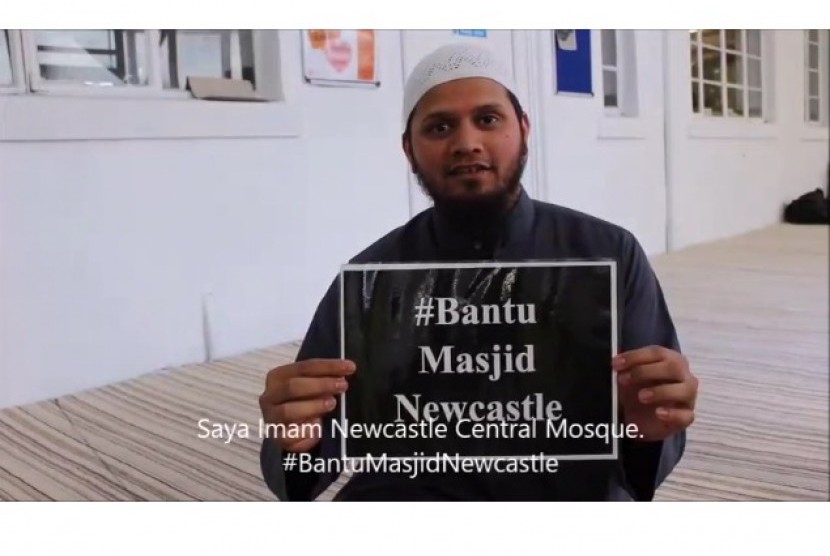 Kampanye Bantu Masjid Newcastle.