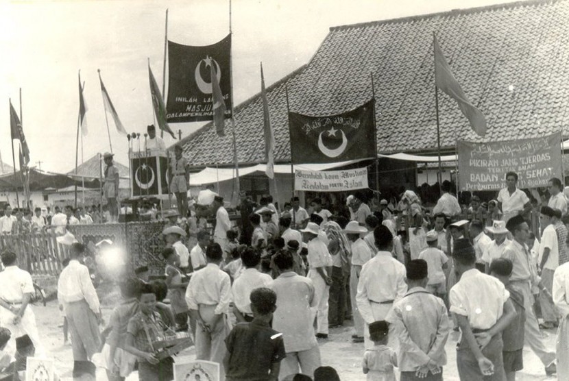 Sukarno di Pemilu 1955.