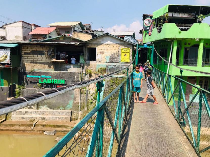 Kampung Labirin di Kota Bogor, Jawa Barat