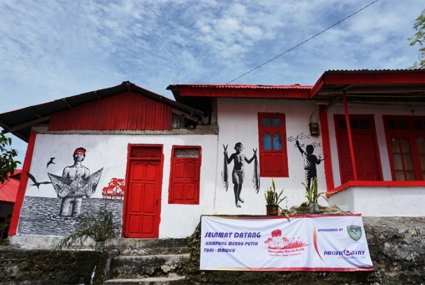 Kampung Merah Putih Tual.