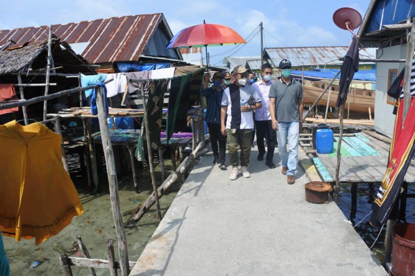 kampung Nelayan di selat Nasik, Belitung