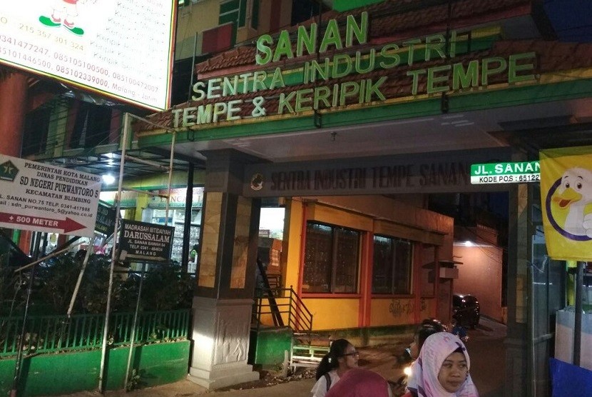 Kampung Sanan, sentral industri tempe di Kota Malang