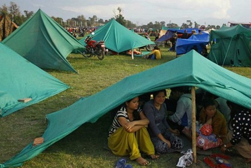 Kampung tenda Nepal