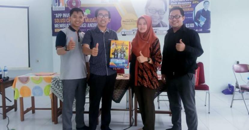 Kampus Digital Bisnis Universitas Nusa Mandiri (UNM) sukses mengadakan workshop App Inventor.