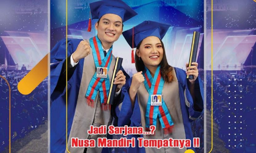 Kampus Digital Bisnis Universitas Nusa Mandiri (UNM) terima mahasiswa baru (maba)  periode kuliah Maret 2023.