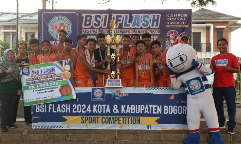 Kampus Digital Kreatif Universitas BSI (Bina Sarana Informatika) sukses memberikan wadah bagi siswa guna berlaga dalam ajang BSI Flash (Festival dan Liga Antar Sekolah) 2024 Sport Competition. 