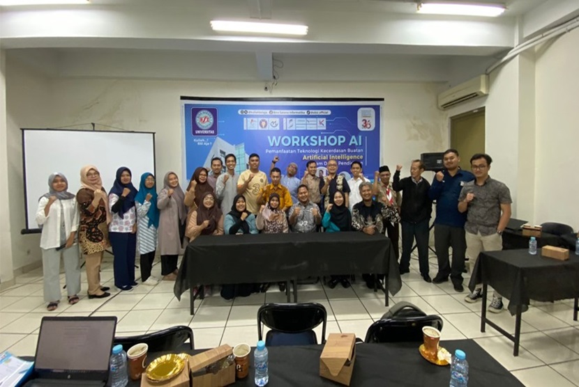 Kampus Digital Kreatif Universitas BSI (Bina Sarana Informatika) sukses menggelar workshop Artificial Intelegence (AI) dengan tema Pemanfaatan Teknologi Kecerdasan Buatan/Artificial Intelligence (AI) Dalam Dunia Pendidikan. Workshop ini berlangsung di Aula Universitas BSI Kampus Fatmawati, Rabu (28/2/2024) dan dihadiri 21 guru SMA sederajat yang berdomisili Jakarta Selatan hingga Depok. 
