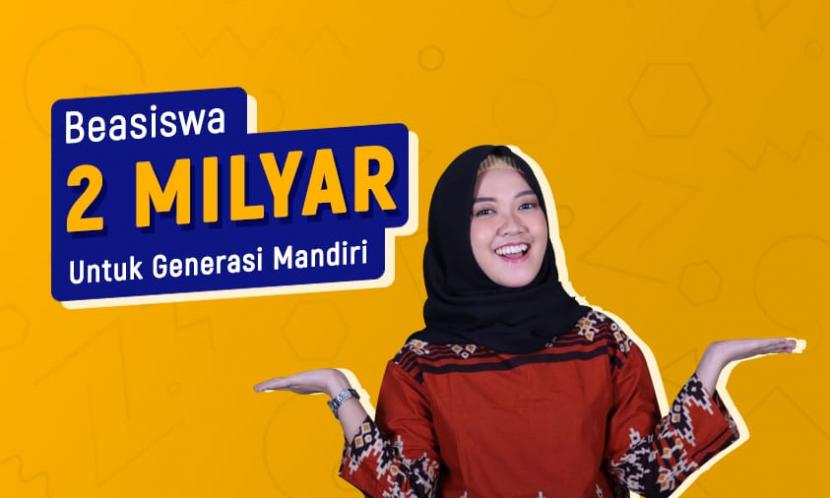 Kampus STMIK Nusa Mandiri menawarkan beasiswa senilai Rp 2 miliar.