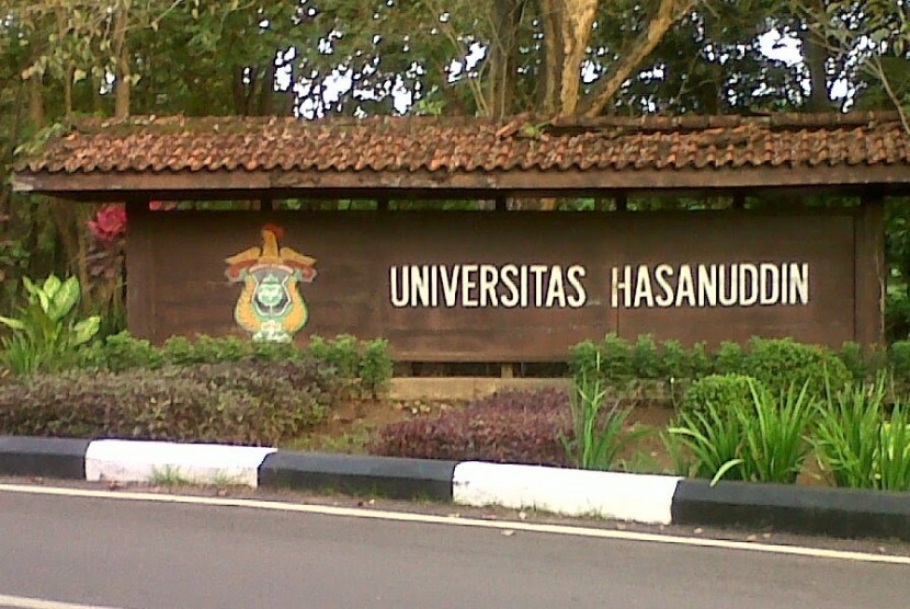 Kampus Universitas Hasanuddin, Makassar, Sulawesi Selatan.