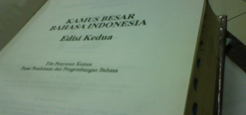 Kamus Besar Bahasa Indonesia, ilustrasi