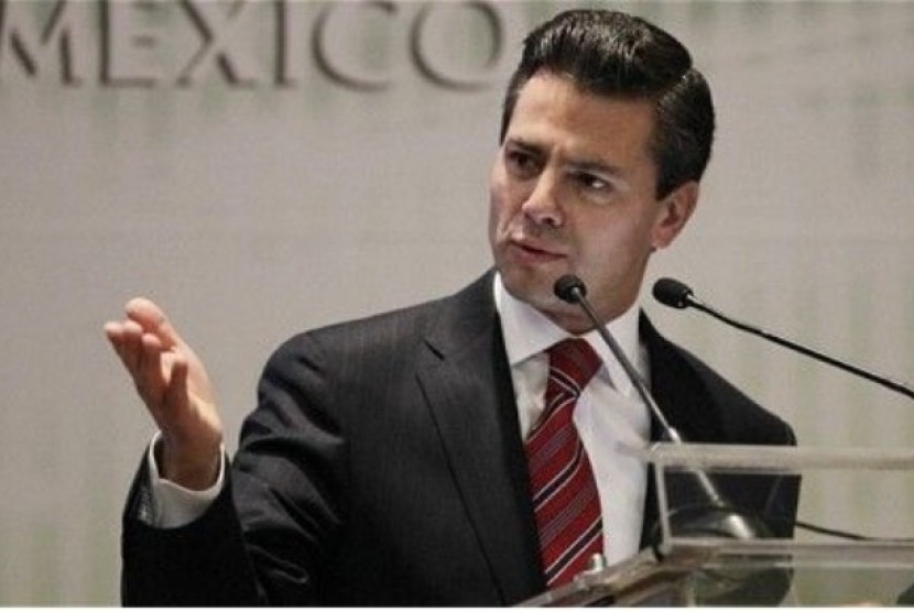 Kandidat partai oposisi Meksiko, Enrique Pena Nieto.