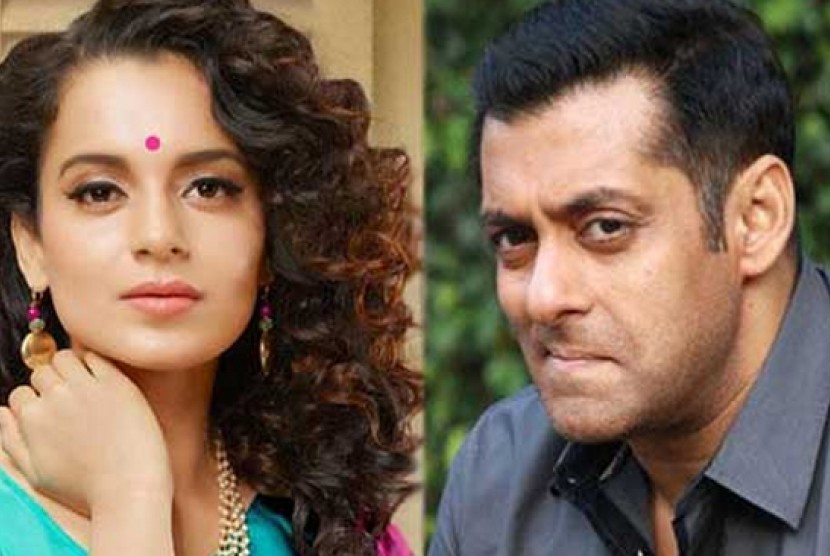 Kangana Ranaut dan Salman Khan.