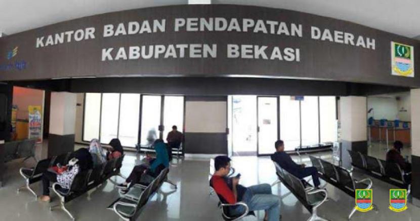 Kantor Badan Pendapatan Daerah (Bapenda) Kabupaten Bekasi.