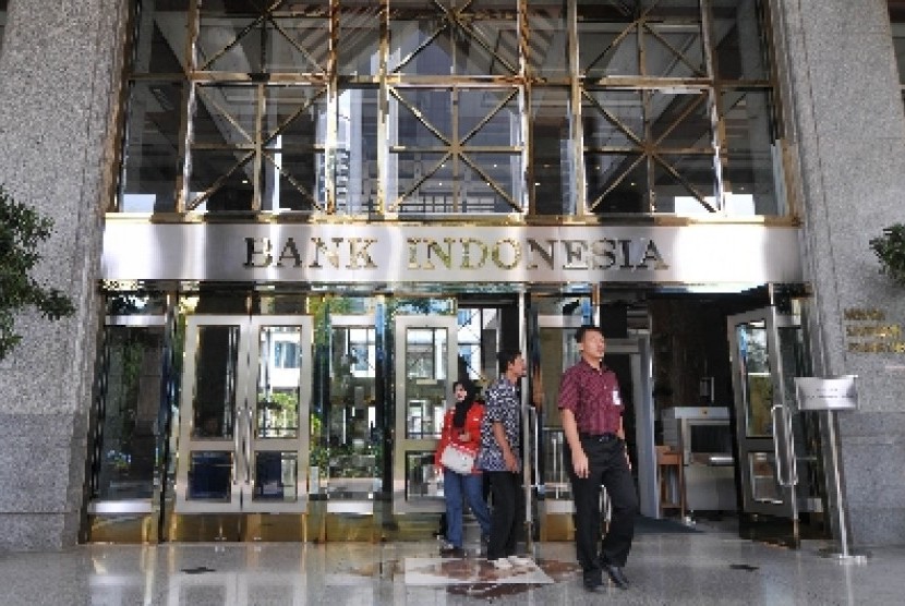 Kantor Bank Indonesia (BI) di Jakarta.