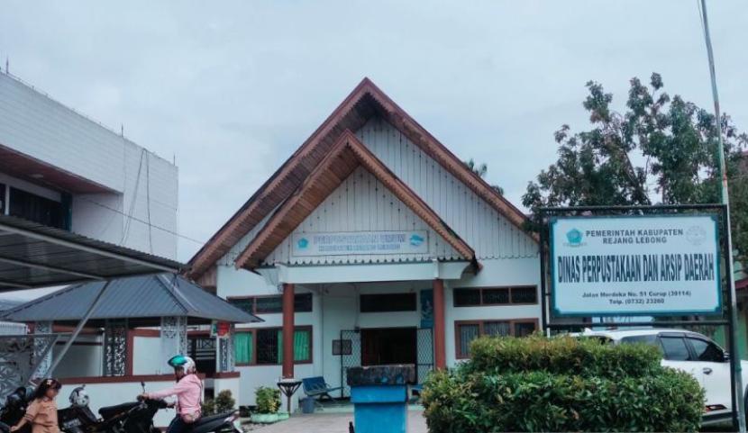 Kantor Dinas Perpustakaan dan Arsip Daerah (Disperpusda) Kabupaten Rejang Lebong.