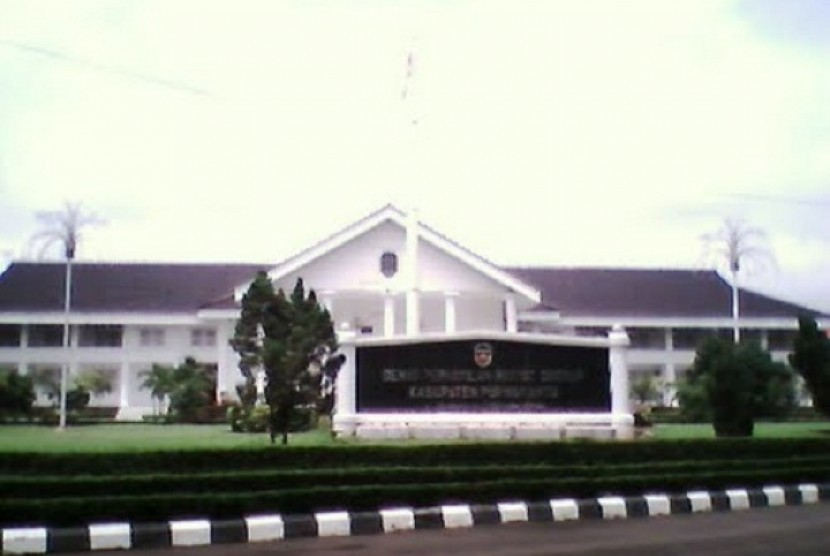 Kantor DPRD Purwakarta, Jawa Barat.