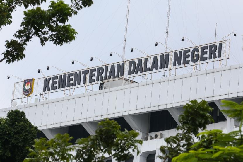 Kantor Kementerian Dalam Negeri (Kemendagri), Jakarta Pusat.
