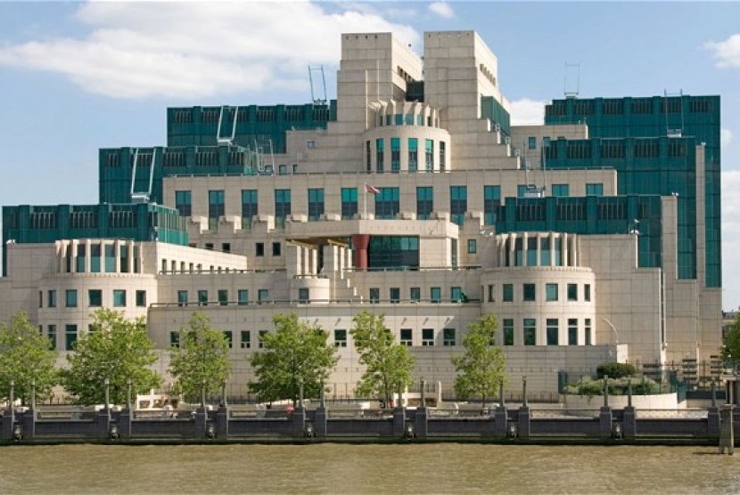 Kantor lembaga mata-mata Inggris, MI5 dan MI6.