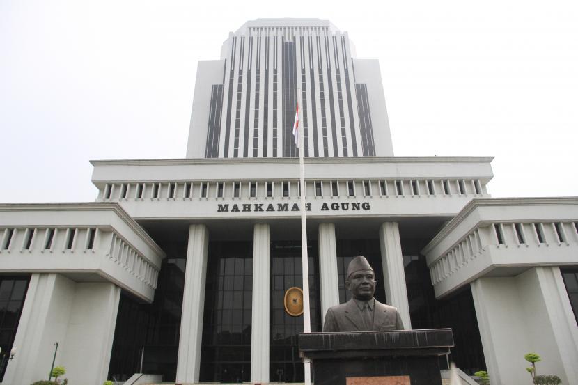 Kantor Mahkamah Agung (MA) di Jalan Medan Merdeka Utara, Kecamatan Gambir, Jakarta Pusat.