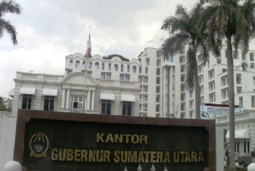 Kantor Pemprov Sumatra Utara.