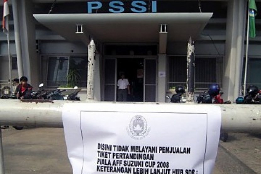 Kantor PSSI di Stadion Utama Gelora Bung Karno