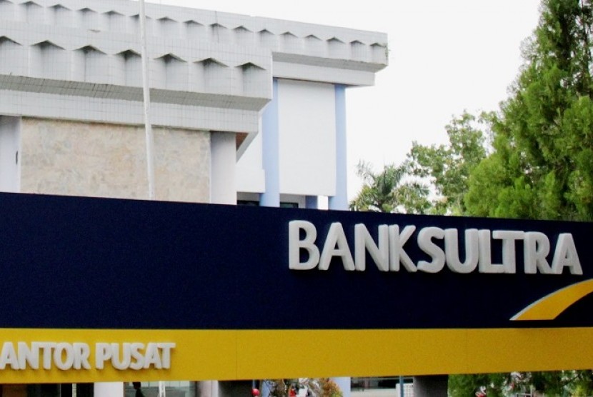 Kantor pusat Bank Sultra. Bank Sultra optimistis pertumbuhan aset bank bisa mencapai kisaran Rp 11 triliun pada akhir 2021.