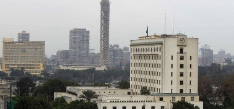 Kantor Pusat Liga Arab di Kairo, Mesir.