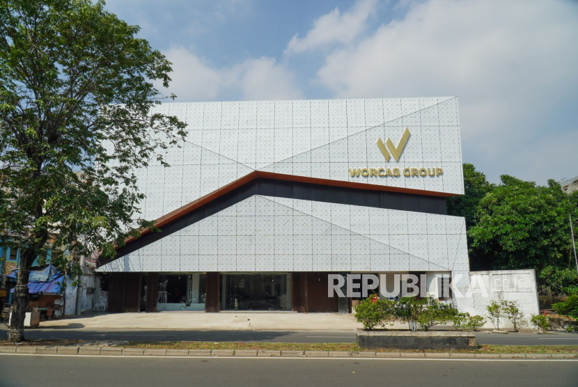 Kantor Worcas Group di kawasan Pangeran Jayakarta, Jakarta Pusat.
