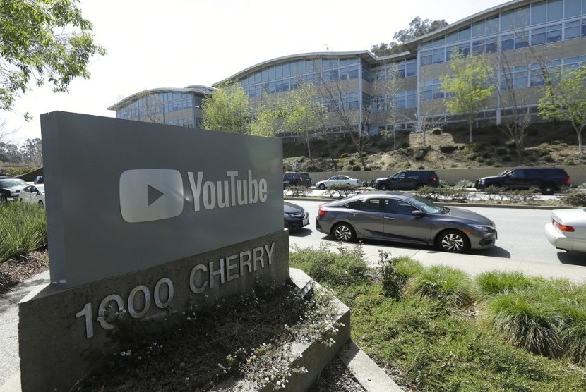 Kantor Youtube di San Bruno, Kalifornia, AS.