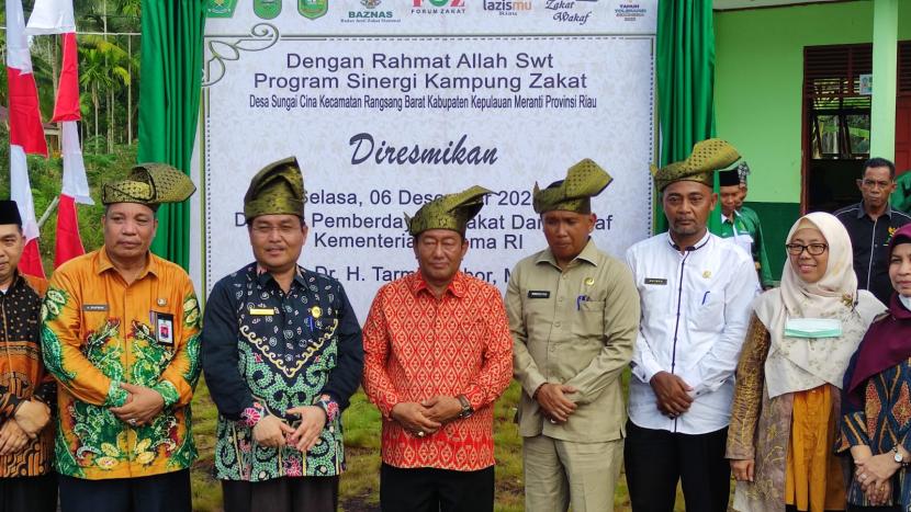 Kanwil Kemenag Provinsi Riau, Mahyudin mengungkapkan keberhasilan program Kampung Zakat.