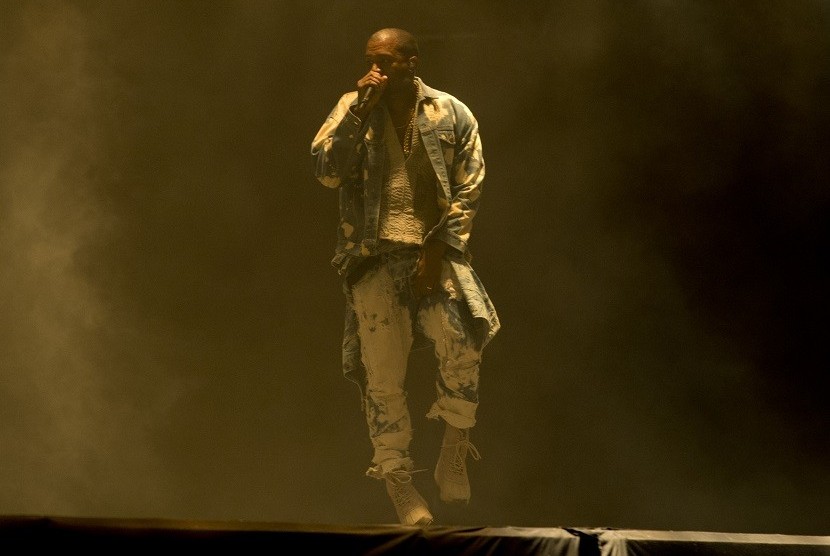 Kanye West menggelar 'listening party' untuk album terbarunya 'Donda'.