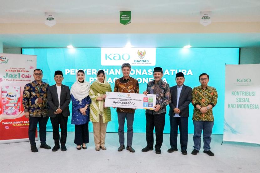 Kao Indonesia bersama Baznas menggelar kampanye edukasi perilaku hidup bersih dan sehat (PHBS).