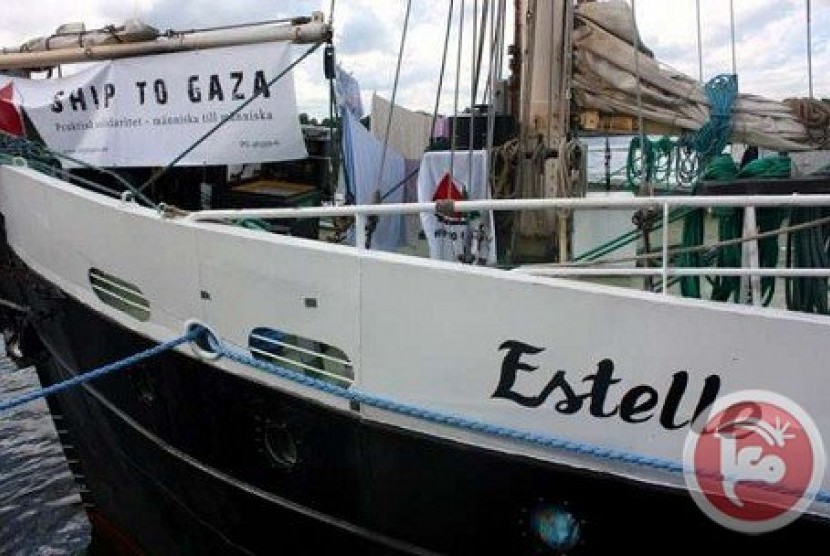 Kapal Estelle dalam 