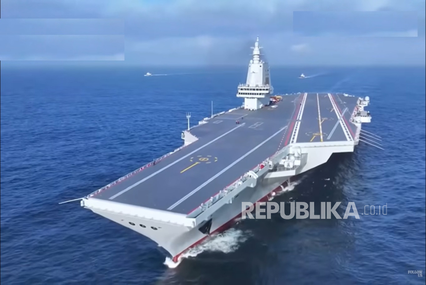 Kapal Induk China Beroperasi, Amerika 'Iri', Rusia Mengapresiasi