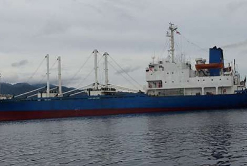 Kapal MV Hai Fa berbendera Panama.