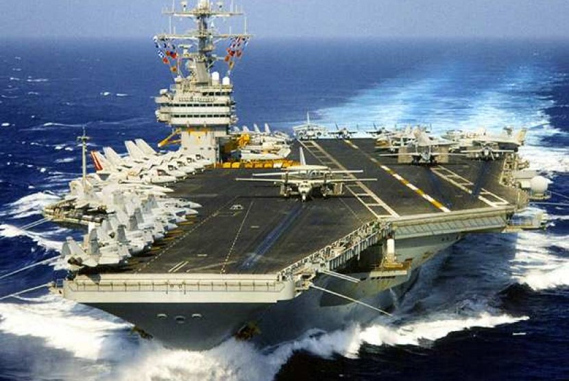 Kapal Perang AS bernama USS Nimitz
