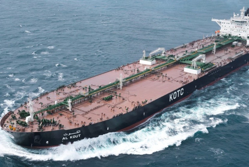 Kapal tanker milik Kuwait Tankers Oil Co 