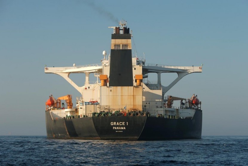 Kapal tanker minyak Iran, ilustrasi
