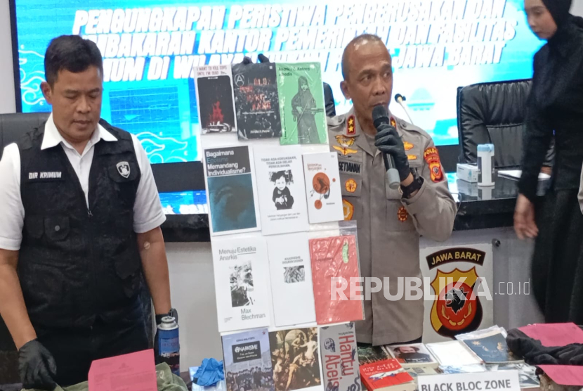 Polisi Ungkap Keterlibatan Jaringan Anarkis Internasional Hingga Mendanai di Demo Anarkis di Bandung