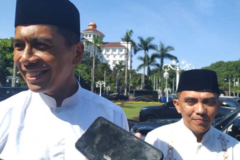 Kapolda Jawa Barat, Irjen Rudy Sufahriadi di Gedung Pakuan, Kota Bandung, Rabu (5/6).