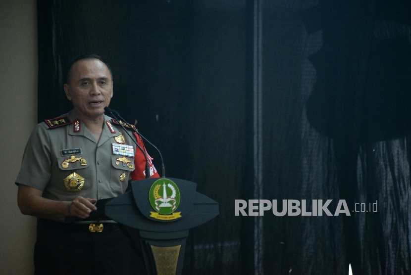 Asisten Operasi Kapolri Irjen Pol M Iriawan yang juga mantan Kapolda Metro Jaya